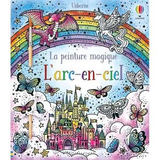 Cahier de peinture magique L'arc-en-ciel pour enfants