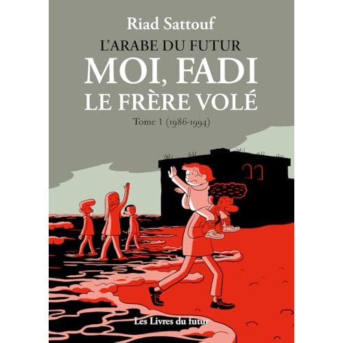 Bande dessinée Moi, Fadi, le frère volé par Riad Sattouf. Un voyage émouvant entre Bretagne et Syrie. Cadeau riche en émotions.