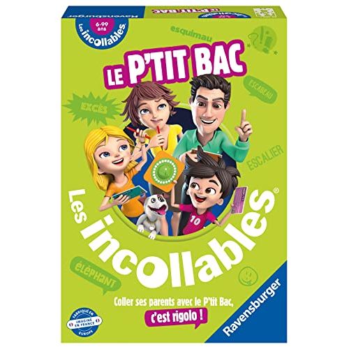 Jeu éducatif Le Petit Bac des Incollables pour filles de 6 ans