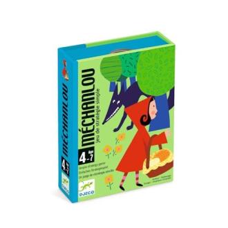 Jeu de cartes Méchanlou pour enfants, inspiré du Petit Chaperon Rouge