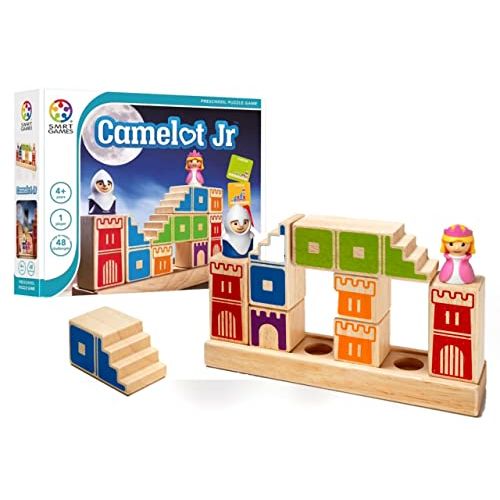 Camelot Junior puzzle bois éducatif fille cinq ans développement logique
