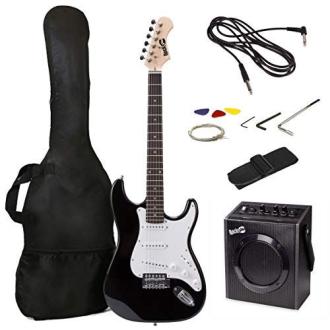 Pack guitare électrique débutant RockJam avec accessoires