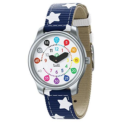 Montre éducative Twistiti pour enfants, alliant amusement, style et apprentissage.