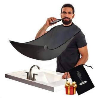 Tablier à barbe imperméable pour homme