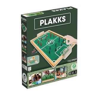 Jeu de société de football PLAKKS, familial et compétitif en bois