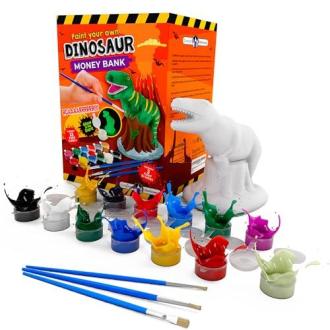 Le coffret de peinture dinosaures