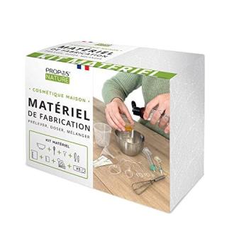 Kit fabrication cosmétiques maison Propos'Nature, cadeau DIY créatif et bien-être, coffret complet pour créer des produits de beauté personnalisés facilement.