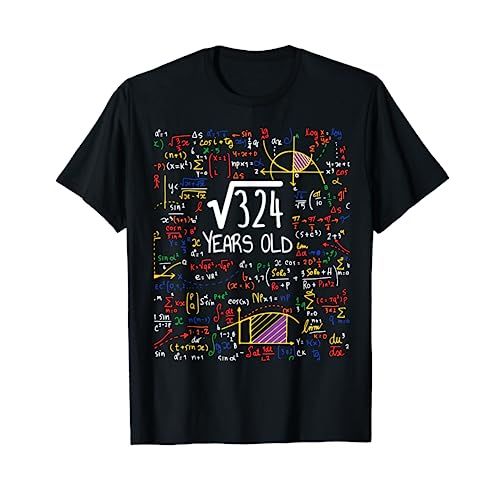 Idée cadeau pour un matheux de 18 ans : le tee-shirt Racine 324