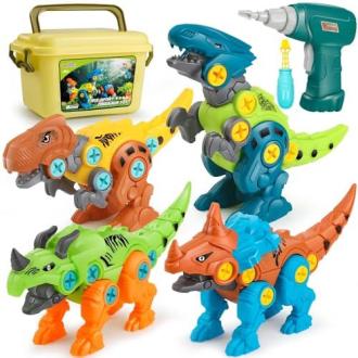 Kit dinosaure à construire Dreamon pour enfants, éducatif et sécurisé