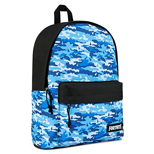 Sac à dos Fortnite avec motifs colorés, idéal pour jeunes gamers, 2 compartiments, rembourrage ergonomique. Cadeau parfait pour fans de jeux vidéo.