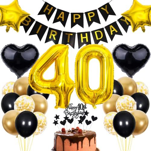 Décoration anniversaire 40 ans