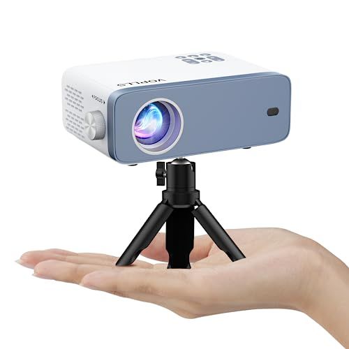 Dernière version 2022】 Projecteur portable, projecteur de cinéma maison  portable Mini projecteur Wi-Fi, projecteur vidéo projecteur de film  extérieur 