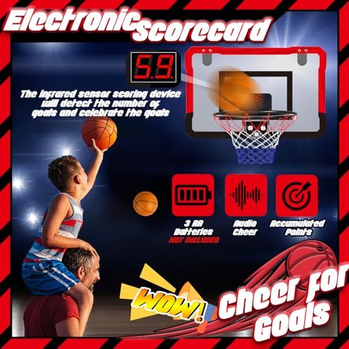 Jeu de basket intérieur avec score automatique pour enfants