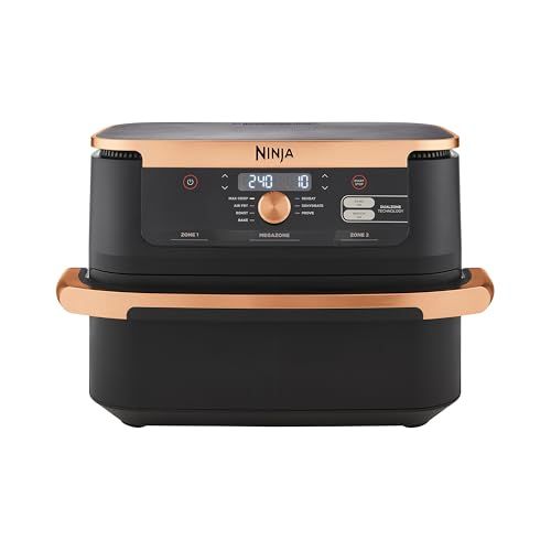 Air Fryer Ninja 10L, idéal pour cuisiner rapidement, parfait pour les passionnés de cuisine recherchant polyvalence et efficacité.