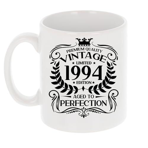 Mug personnalisé vintage pour anniversaire des 30 ans avec style rétro