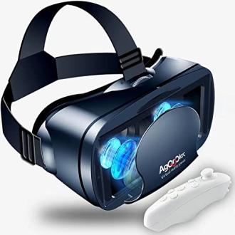 Lunettes vidéos 3D pour smartphone Toniwa, technologie avancée, immersion cinématographique, lentilles 2K, confort ergonomique, cadeau idéal pour amateurs de réalité virtuelle.