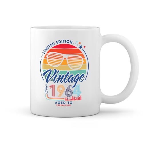 mug vintage Made in 1964 cadeau parfait 60ème anniversaire